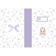 / Book Cover Aesthetic Book Cover/ Cute Book Cover Purple Book Cover Cute Book Cover