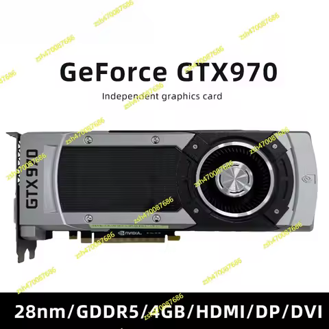 GTX 960 & GTX 970, 2GB/4GB GDDR5, PCIe 3.0, DVI/HDMI/DP, High-Performance Gaming & VR, Compact Desig