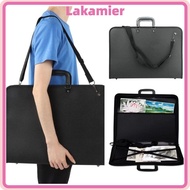 LAKA 1Pcs A3 Folder Bag, Top Handle Weather Resistant A3 Drawing Board Bag, Zipper Closure With Shou