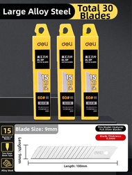 deli | Sharp & Durable Small Craft Knife Blades 9mm