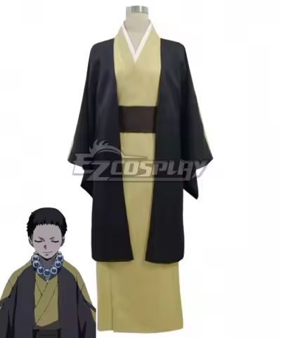 Yahaba Cosplay Costume Anime Asakusa Arc Twelve Kizuki Arrow Demon Kimono Outfit E001