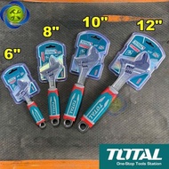 TOTAL wrench with full plastic handle (6-8-10-12 inches) spanner wrench