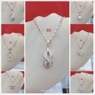 rosegold necklace 18inches