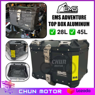 EMS Adventure Top Box 45 Liter / Box Motorcycle 45L (Sesuai Semua Jenis Motor)