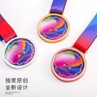 【mou894ff3.my】 水晶奖牌定制定做篮球比赛马拉松运动会儿童荣誉金牌创意金属挂牌Crystal Medal Customized Customized Basketball Maratho 