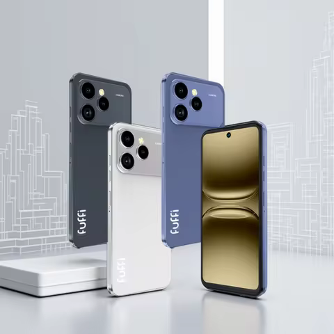 FUFFI Global Vision i17 Pro Max Smartphone Android 8GB RAM 256GB ROM 6.56 Inch Phone 720x1612HD 24+4