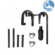 Sunsun EW 604B/HW 604B/ HW 702A/ HW 703A external filter plastic In out set