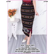 ROK SPAN TENUN ROK 7/8 SLIM ROK KERJA