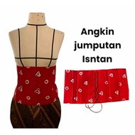 Instant jumputan ankin stagen strap model ankin jumputan