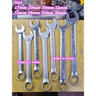 Yeti Socket Wrench 27mm 28mm 29mm 30mm 32mm 33mm 34mm 35mm 36mm