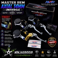 16mm RADIAL BRAKE MASTER 14mm AXIAL/ RIGHT TUBE MIOBIG SCOOPY FINO AEROX NMAX NINJA PCXBEAT