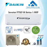 Daikin 1HP-2.5HP R32 Standard Inverter Air Conditioner FTKF-B Series FTKF-L0 (NON-WIFI)