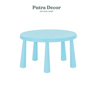 SWITZERLAND Recommendations for children's table, indoor outdoor/ lightbiru, 85 cm