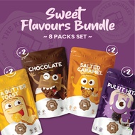 The Kettle Gourmet Popcorn Sweet Flavours Bundle (8 Packs)