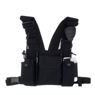 CS Tactics Chest Front Pack Backpack Pouch Vest Rig Case Bag for Baofeng UV5R UV82 777S 888S Hytera 
