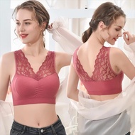 FS 1.449 - Bra V Neck Lace Underwire Bra Lace Brocade Burkat Sports Bra ImportedWanita