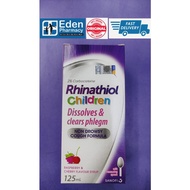 2% Carbocistine Rhinathiol Children Cough Syrup (Non Drowsy) 125mL
