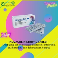 Novacolin Strip 10 tablet | Flu Medicine