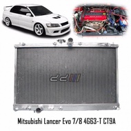 [DD Racing] Mitsubishi Lancer EVO 7 8 9 CT9A 4G63 Turbo Aluminium Radiator 2 Row (2 Layer) 4G63T