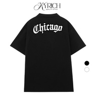 Kyrich Premium Polo Collar Tee Chicago Old English City