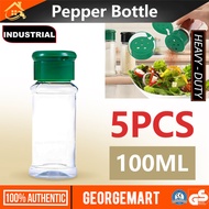 5pcs Pepper Bottle Pepper PowderBottle Condiment Bottling Storage Bottle Bottle SeasoningBottle