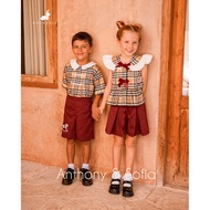 Mourance ~ Anthony Set for Kids Boy & Sofia Set for Kids Girl Dress Budak Perempuan Dress Kids Girl 