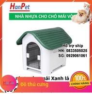 Nhà cho chó mèo ở - NHÀ NHỰA MÁI VÒM (có 2 loại) nhà chó mèo nhỏ / nhà ở cho thú cưng/ nhà nhựa thú