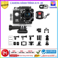 CAMERA HÀNH TRÌNH A19 -4K Full HD 1080p CÓ REMOTE FULL BOX Camera hành trình 4K wifi A19 giá rẻ Came