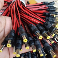 MERAH DC CABLE JACK RED BLACK CABLE DC MALE