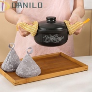 DANILO1 Pot Handle, Cotton Thicker Anti-Scalding Pot Triangle Hat, Enamel Pot Insulation Cloth Cover Pot Holder Kitchen