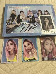 Itzy Ryujin 留真 Icy 親筆簽名專輯