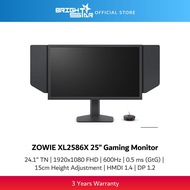 BenQ ZOWIE XL2586X+ 24.1" FHD 600Hz TN Gaming Monitor