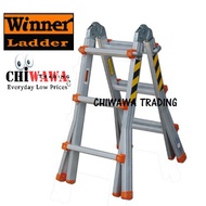 Winner WCL 12-Rung Multipurpose Compact Ladder Tangga