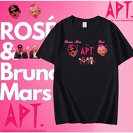 ROSÉ&Bruno Mars collaborate on new song 《APT》 printed on 100% pure cotton, comfortable and wrinkle r