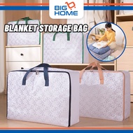 Beg Toto Berzip Beg Cadar Transparent Comforter Storage Bag Blanket Storage Beg Plastik Besar Berzip