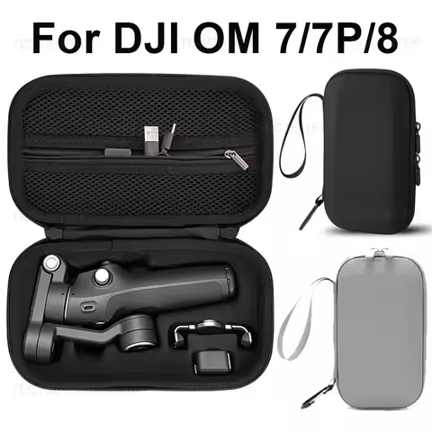 Travel Box Case For DJI Osmo Mobile 7/7 Pro/8 Handheld Gimbal Portable Organizer Storage Bag Hardbag