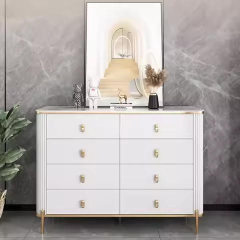 Luxury Wood Storage Living Room Cabinets Morden Display Drawers Entrance Showcases Cabinet Komoda Cu