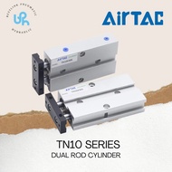 TN10 AIRTAC Pneumatic Cylinder TN 10 Series Dual Rod / Twin Rod TN-10 Airtac Cylinder Pneumatic