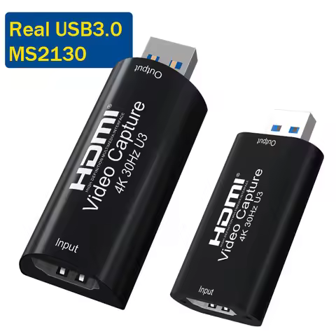 4K MS2130 Video Capture Card HDMI to USB 3.0 Game Screen Record Capture Device 1080P 60FPS Grabber R