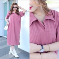 Dress Negligee Collar Brocade Korean Style Home Drees Pregnant/Midi Negligee Negligee/ Kenit Neglige