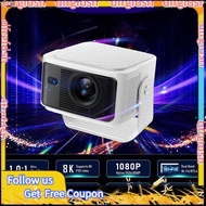 【D&F】HY350MAX 500ANSI 1080P Android 14 Auto Focus Projector Built-in Speaker Portable Design for Hom