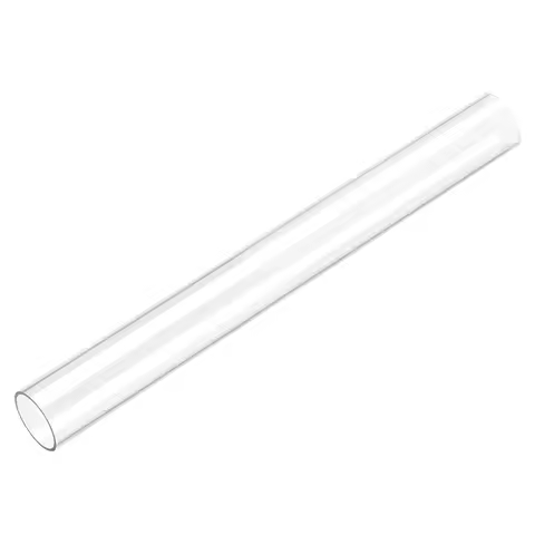 Uxcell 1pcs O.D 6-50mm Transparent Acrylic Pipe Polycarbonate Rigid Round Tubing Hard Tube 305mm Len