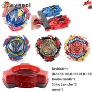 Beyblade Burst Toy Set With Arena Handle BD 184 Launcher Beybalde Kid's Beyblade Toys Boy Gifts