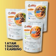COMBO 3 - Ready To Eat Frozen Chicken Beef Lamb Satay (3PACK)