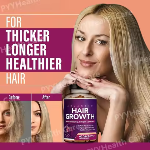 Hair Nutrition Capsules for Women with Biotin and Collagen Supports Healthy Hair Skin and Nails Vita
