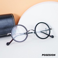 [HCM]Gọng kính tròn nam Posesion Osa acetate cao cấp mắt kính cận nam phong cách Retro