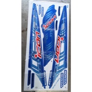 ICON STICKER HONDA ICON STRIPE STICKER #Sticker Cover Set#Biasa