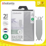 Brabantia Fast Ironing Board Cover D, 135 x 45 cm - Metallised