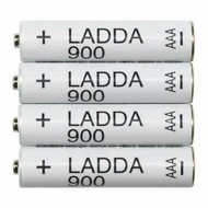 LADDA - rechargeable battery - AAA rechargeable battery - 4pc 900 mAH