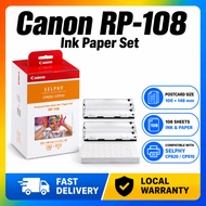 [Ready Stock]Canon RP-108 High-Capacity Color Ink/108 sheets Paper